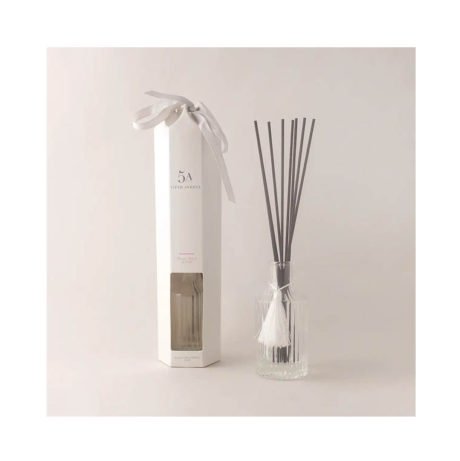 5A Ribbed Peony Petal and Silk 120ml Reed Diffuser