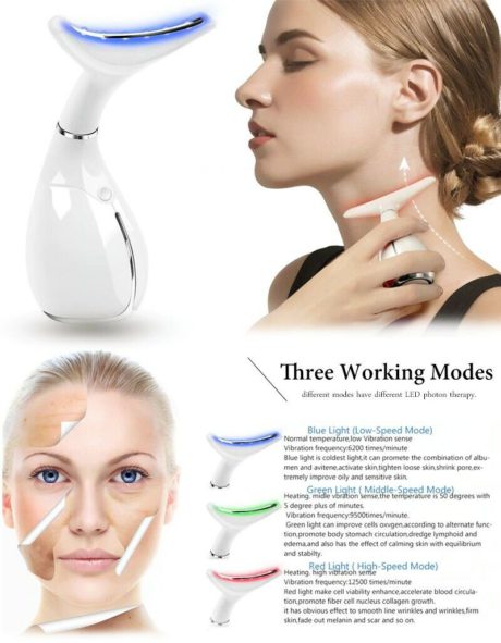 LED Neck Care Vibration Massager