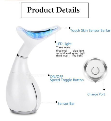 LED Neck Care Vibration Massager7