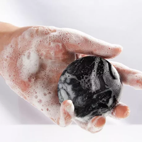 Custom Coffee Slimming Soap Bar loss weight Volcanic Clay Skin Whitening Body Clear Natural Black Soap2